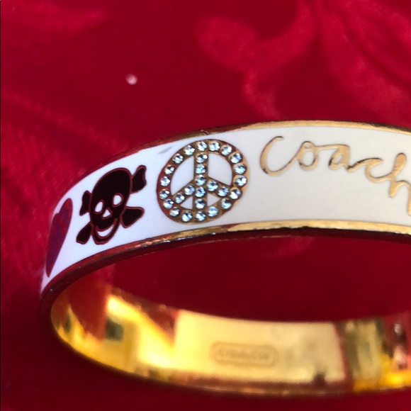 Coach bracelet & ring set used - Picture 6 of 8